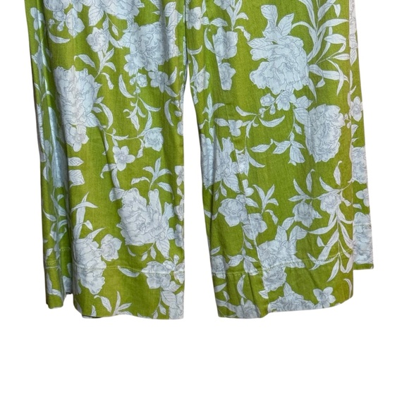 Anthropologie Maeve Floral Wide Leg Paisley Blue & Green ( PANT ONLY) Size:XS - Picture 11 of 14